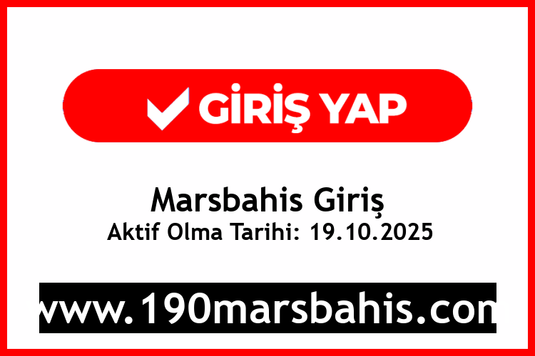 Marsbahis Giriş